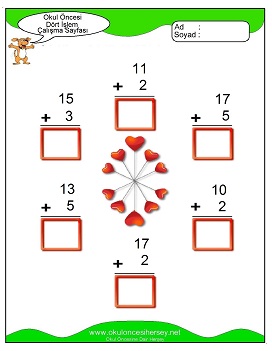 İşlemler yaprak test